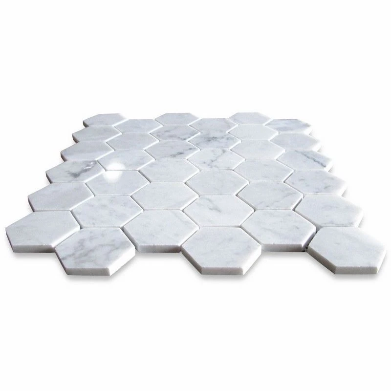 Bianco Carrara Marble Mosaic.jpg