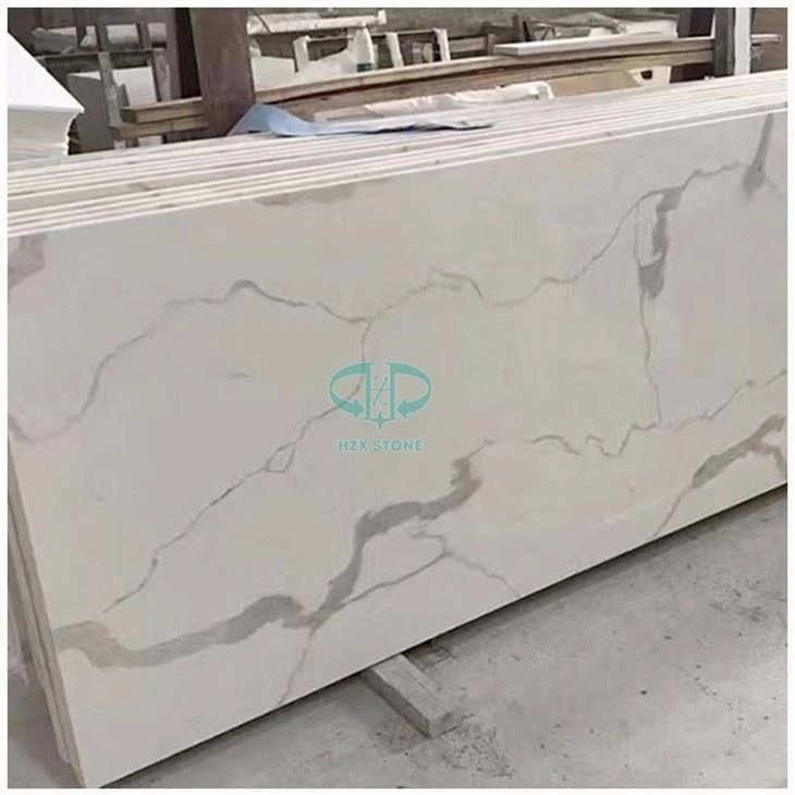 Calacatta Quartz Countertop Slabs