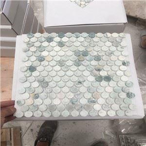 Китай Ming Green Marble Mosaic Tile