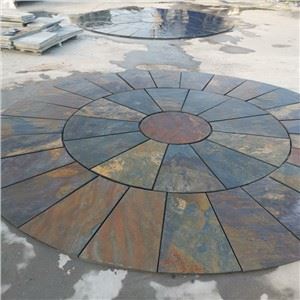 Културен камък с кръгла плоча
