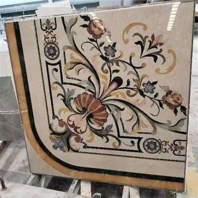 Плочки с флорални медальони